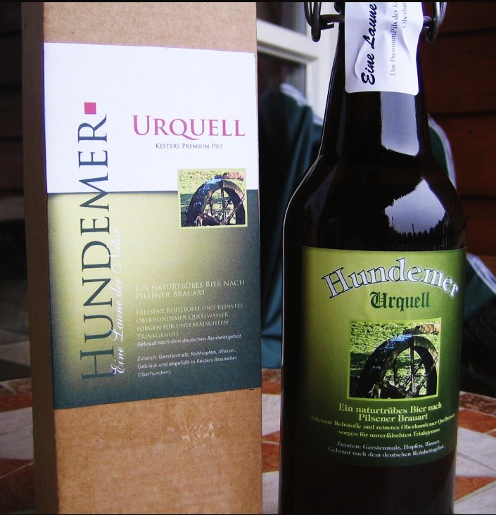 Bügelflasche