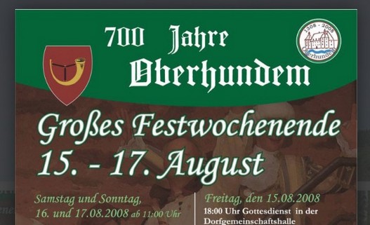 700 Jahrfeier