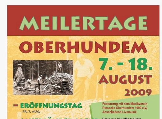 Kohlenmeiler 2009