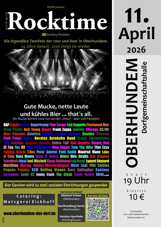 Plakat Rocktime 2026